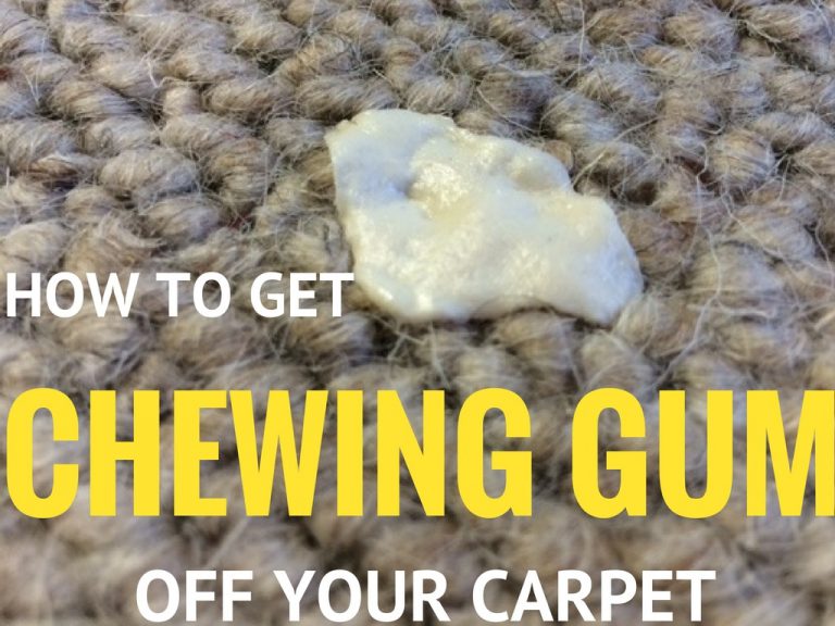 How To Get Chewing Gum Off Carpet Smart Vac Guide