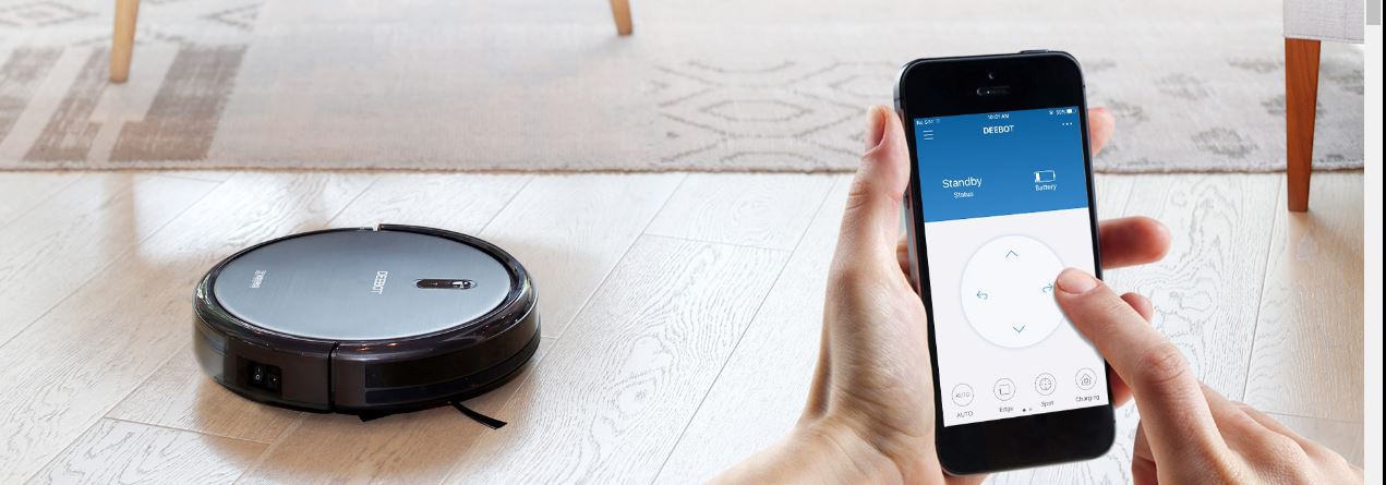 ECOVACS DEEBOT N79 Robot Vacuum Mobile app control