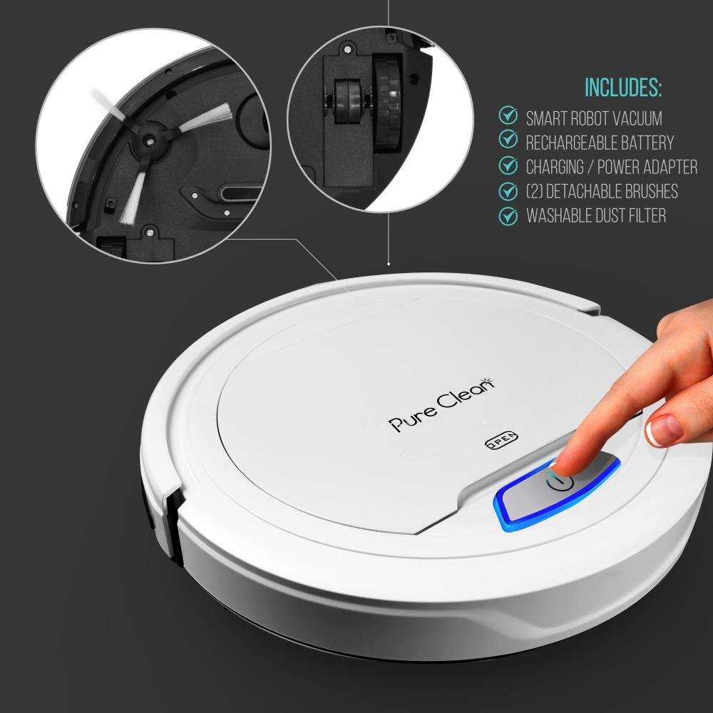 PureClean Automatic Robot Vacuum Cleaner