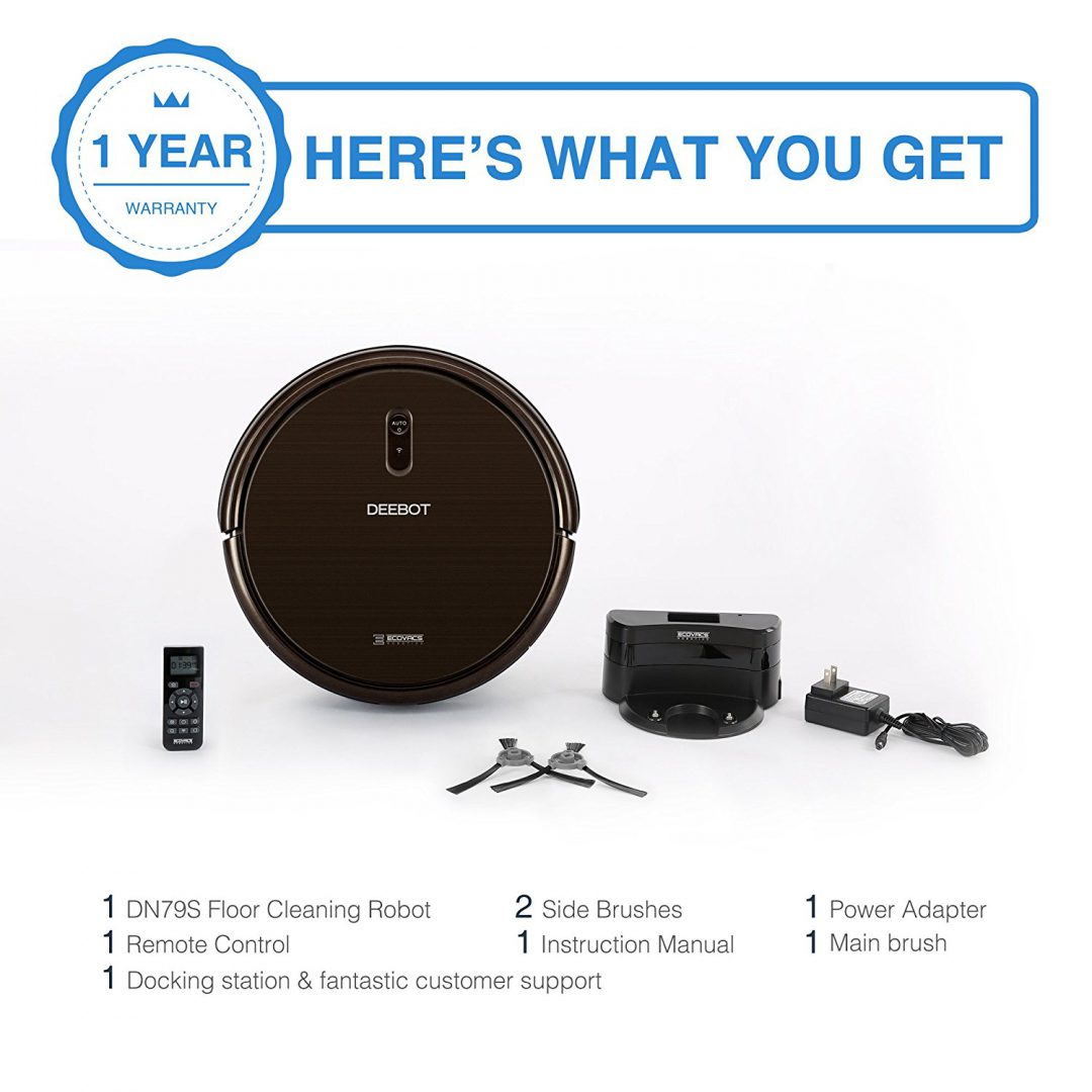 Best Deebot Robot Vacuum Cleaner Powerful Handsfree Cleaning Smart