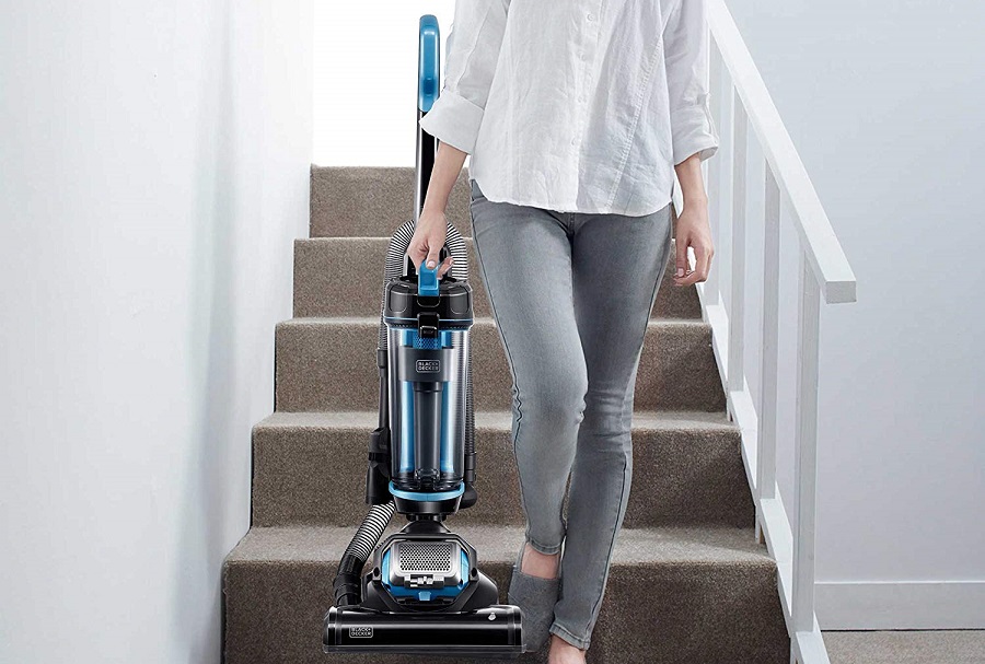 Black-&-Decker-AIRSWIVEL-Ultra-Light-Weight-Upright-Vacuum-Cleaner