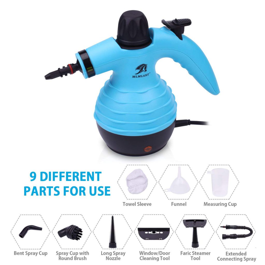 MLMLANT-Handheld-Steam-Cleaner-9-Piece-Accessory-Set