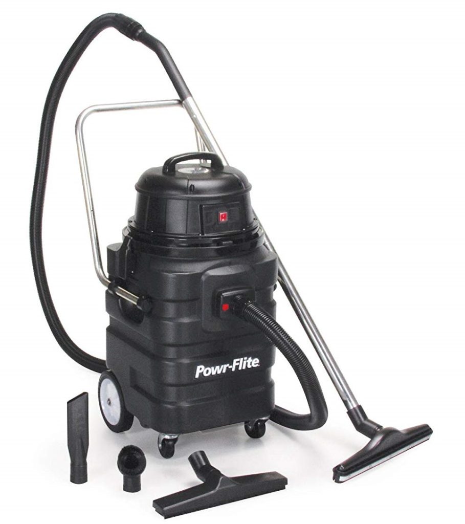 Powr-Flite-PF54-Wet-Dry-Vacuum-with-Polyethylene-Tank-and-Tool-Kit-15-gal-Capacity