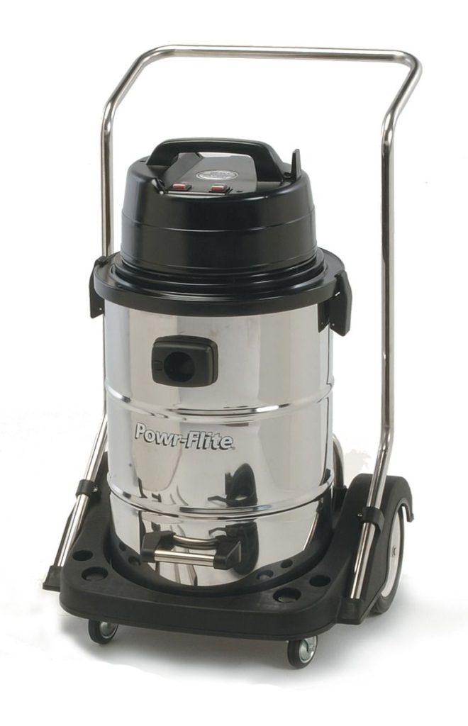 Powr-Flite-PF57-Dual-Motor-Wet-Dry-Vacuum-with-Stainless-Steel-Tank