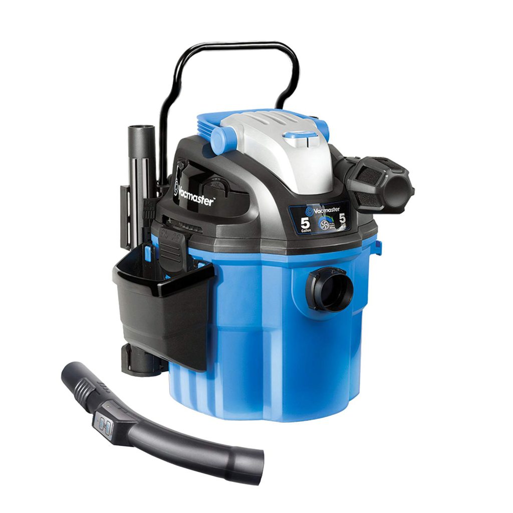 Vacmaster-5-Gallon-5 Peak-HP-with-2-Stage-Motor-Wet-Dry-Vacuum-Wall-Mountable