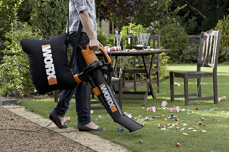 Worx-WG509-TRIVAC-12-Amp-3-In-1-Electric-Blower-Mulcher