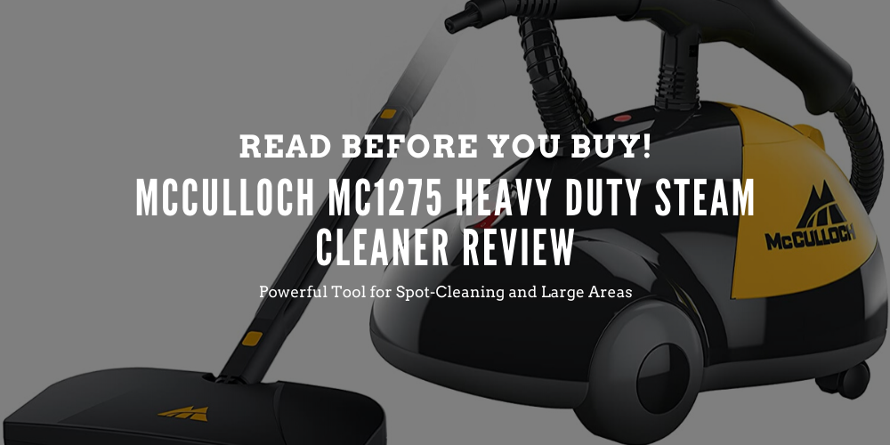 McCulloch-MC1275-Heavy-Duty-Steam-Cleaner