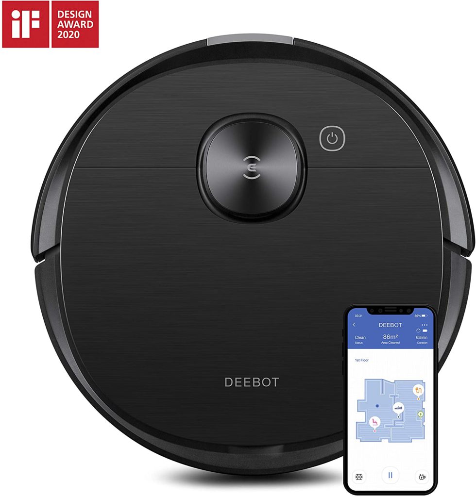 Ecovacs-Deebot-Ozmo-T8-AIVI-Robot-Vacuum-Cleaner-Mop-with-Smart-Objection-Recognition