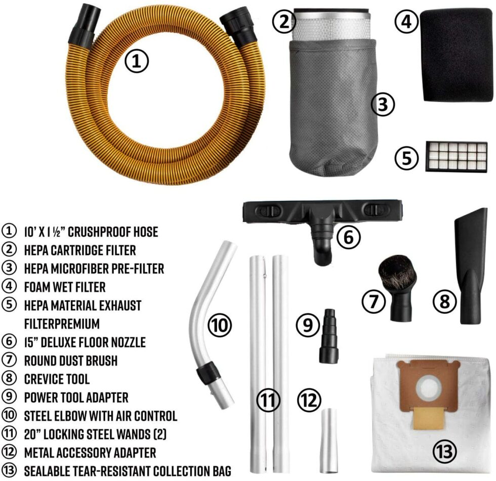 Best Vacuum Cleaner For Builders Dust 2021 Most Powerful Models for