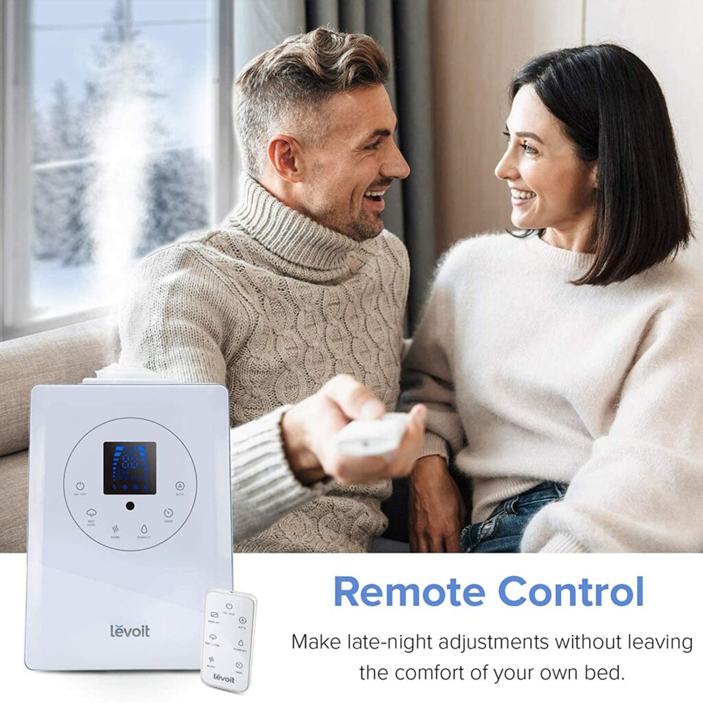 Levoit-ultrasonic-humidifier-remote-control