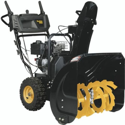 Poulan Pro Snowblower PR241 Review | A Powerful Two-Stage Gas Snow ...