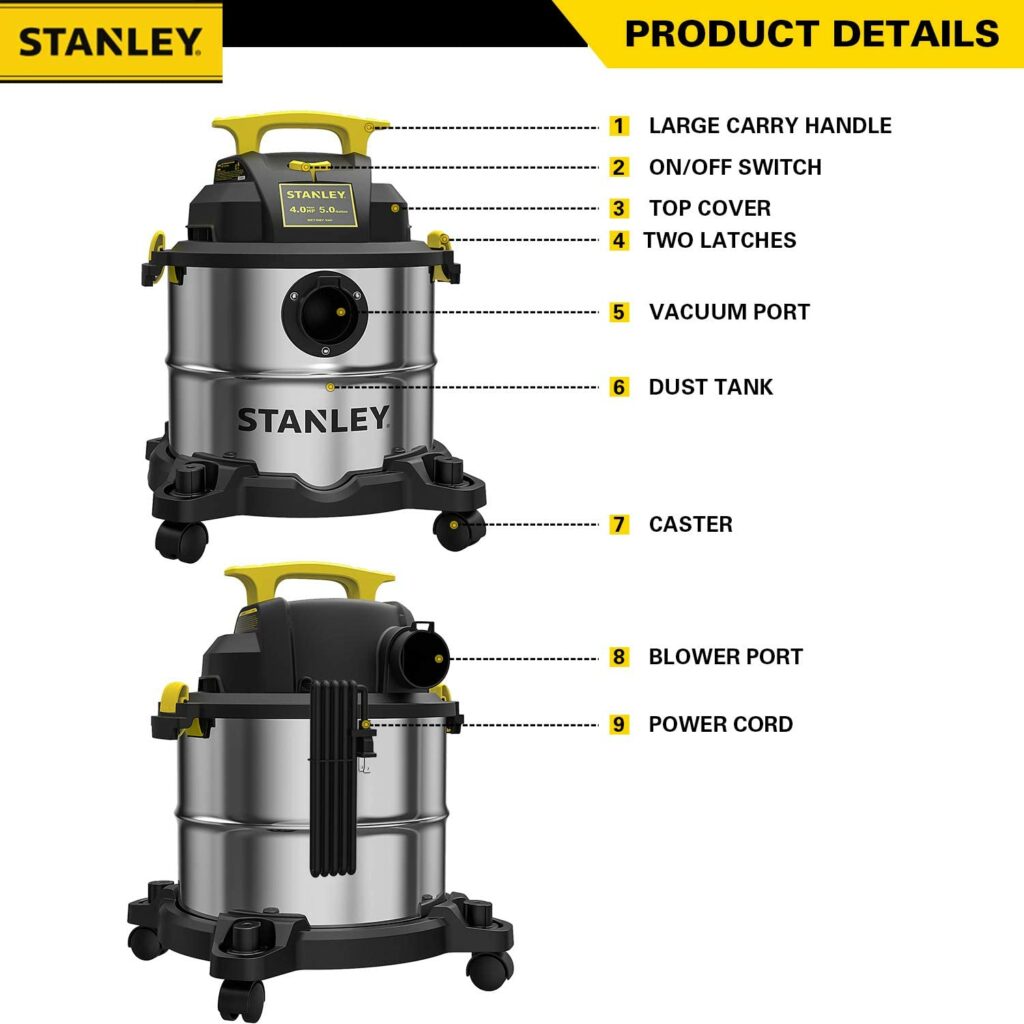 stanley-5-gallon-shop-vac-specifications