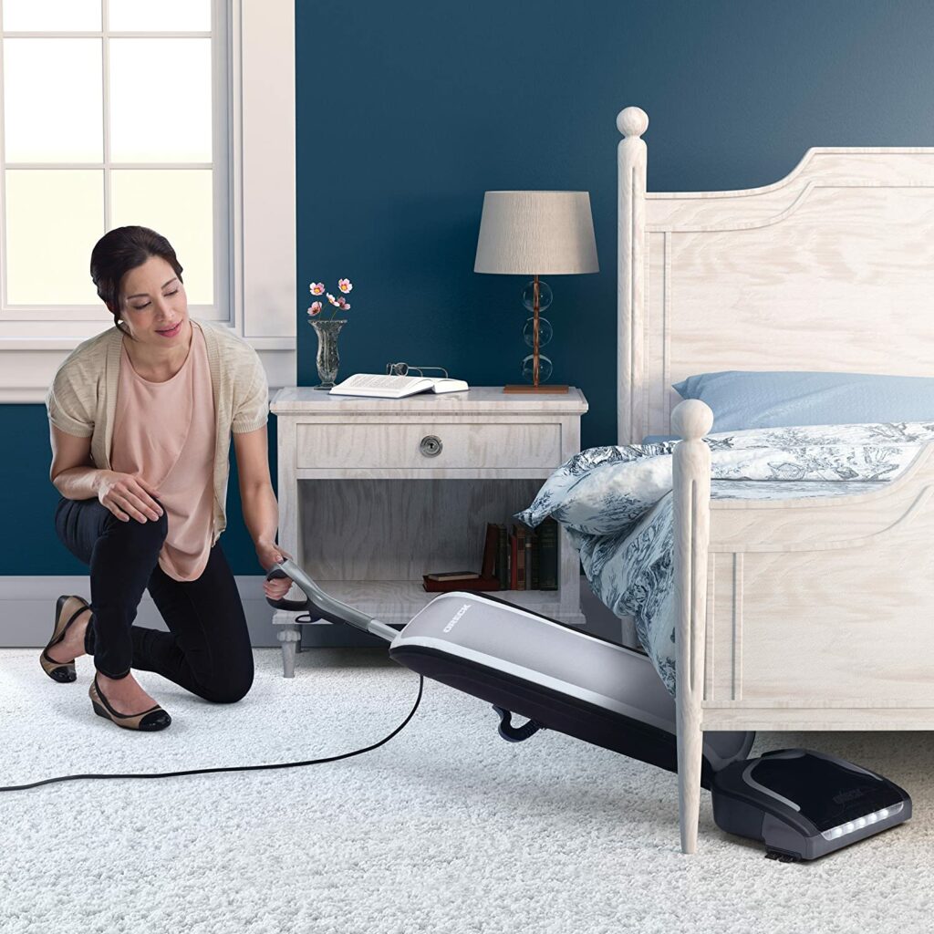 Oreck-Elevate-Conquer-self-propelled-vacuum-under-the-bed