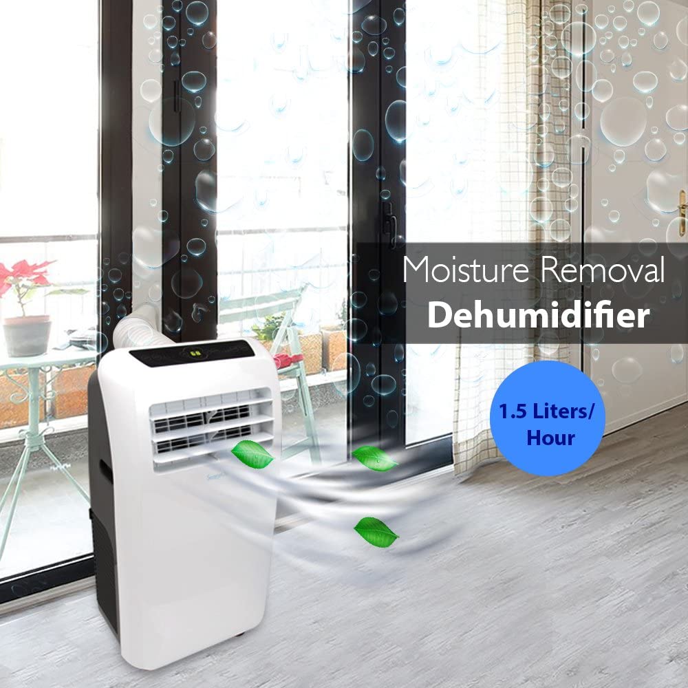 SereneLife-SLPAC10-portable-air-conditioner-dehumidifer