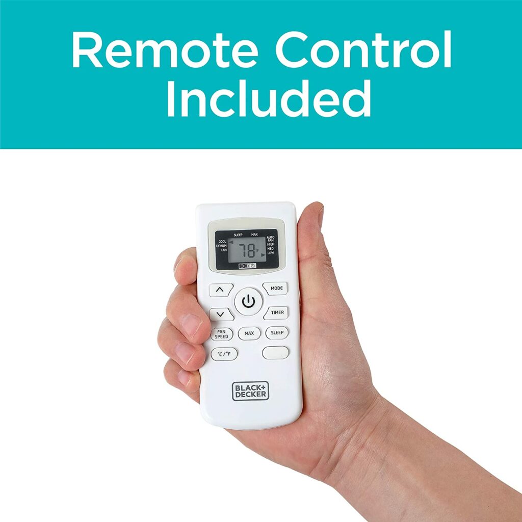 black-decker-portable-air-conditioner-remote-control
