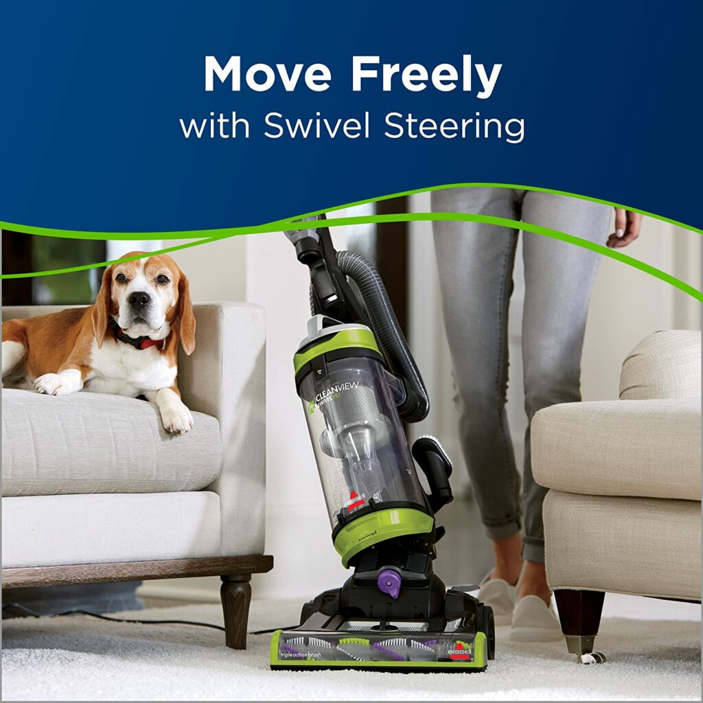 bissell-cleanview-swivel-pet-swivel-steering