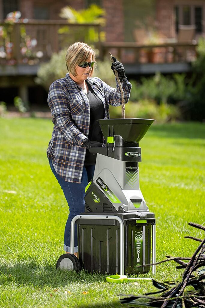 earthwise-garden-electric-shredder-features