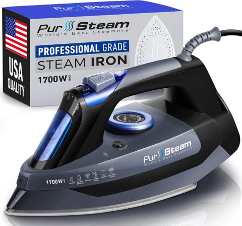1700w irons pursteam plancha axial aligned plate bestreviews steamers steamer