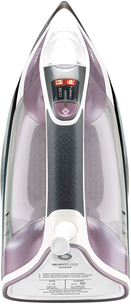 reliable-velocity-230IR-steam-iron-specifications
