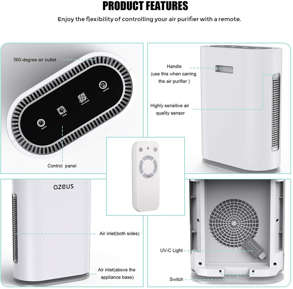 azeus-uv-light-sanitizer-air-purifier-specs