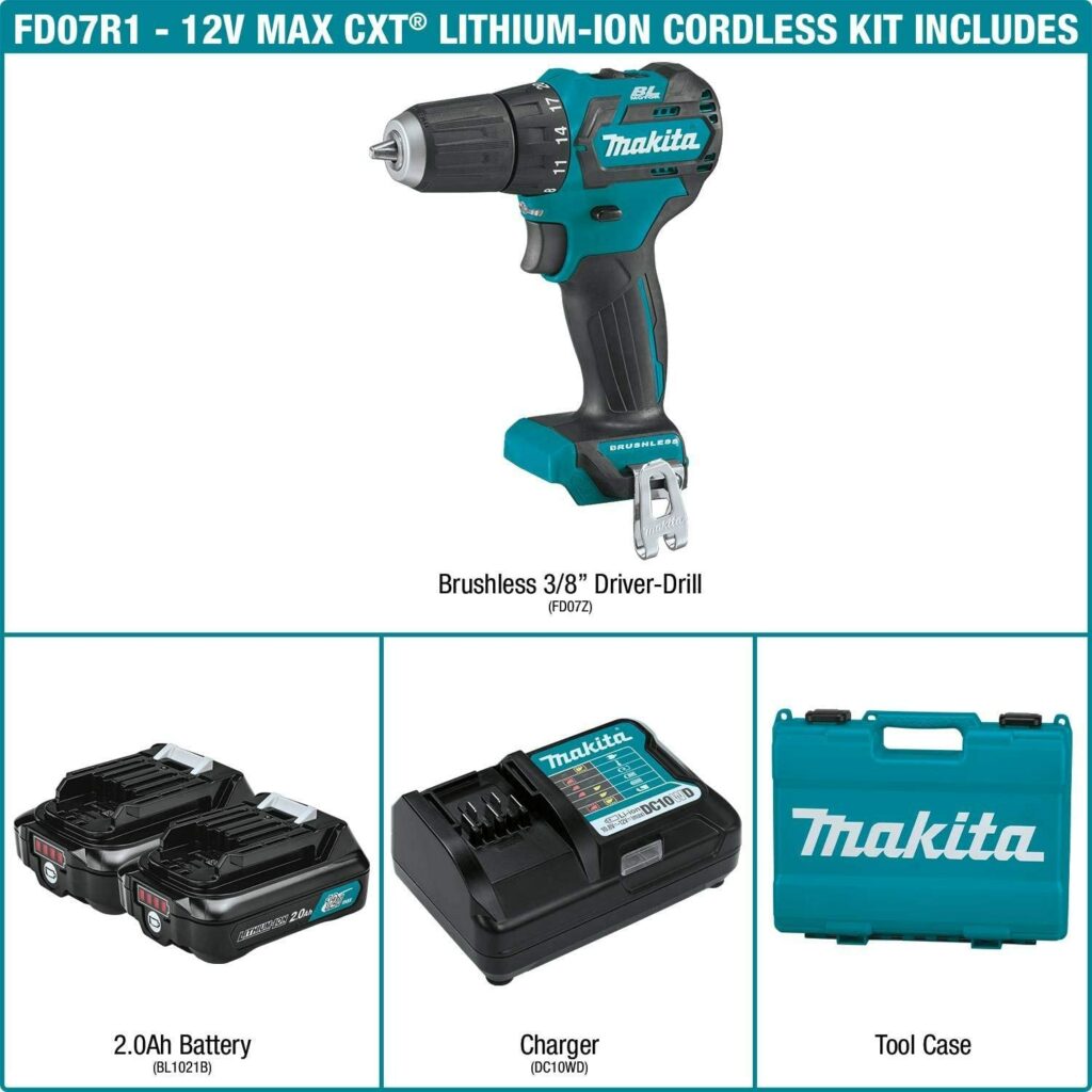 Makita- FD07R1-12V-MAX-CXT-power-drill-specifications