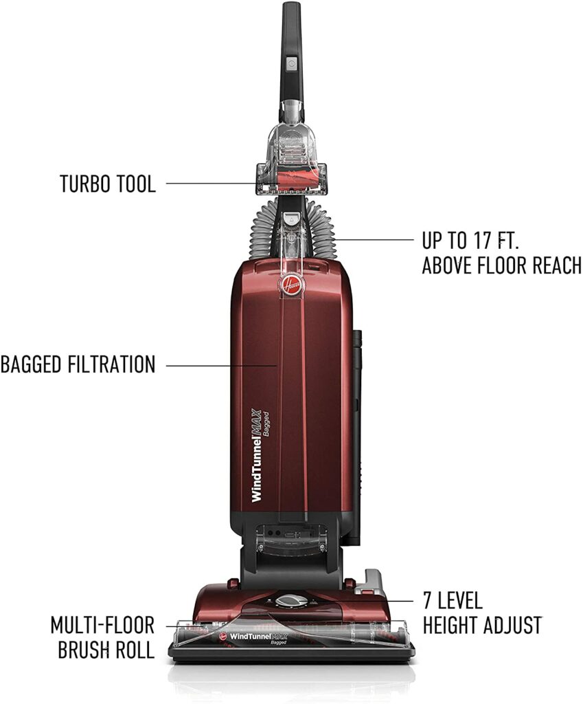 hoover-windtunnel-bagged-vacuum-specifications