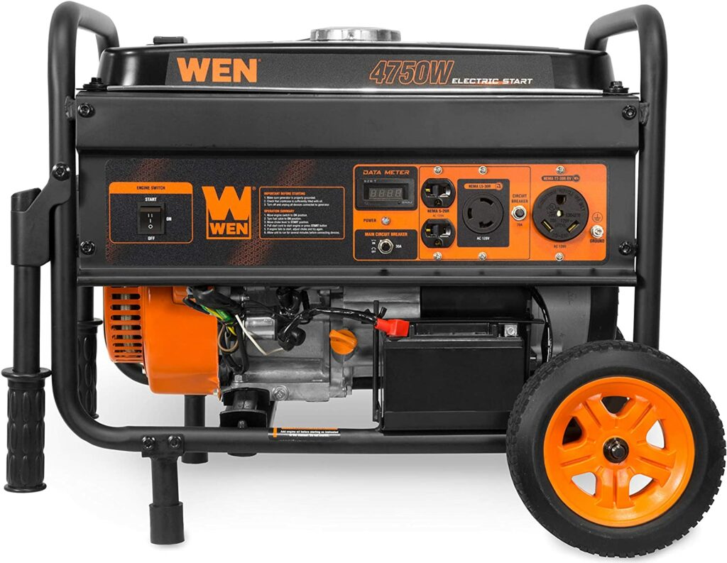 WEN-56475-electric-start-generator-specs