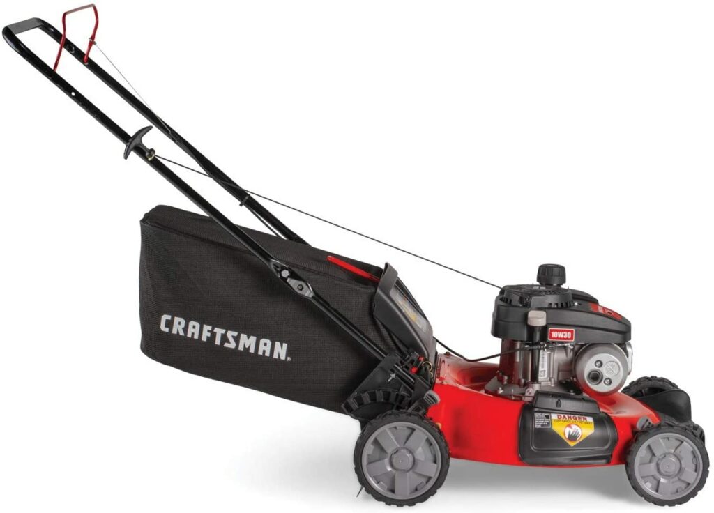 carftsman-m105-gas-powered-lawn-mower-specifications