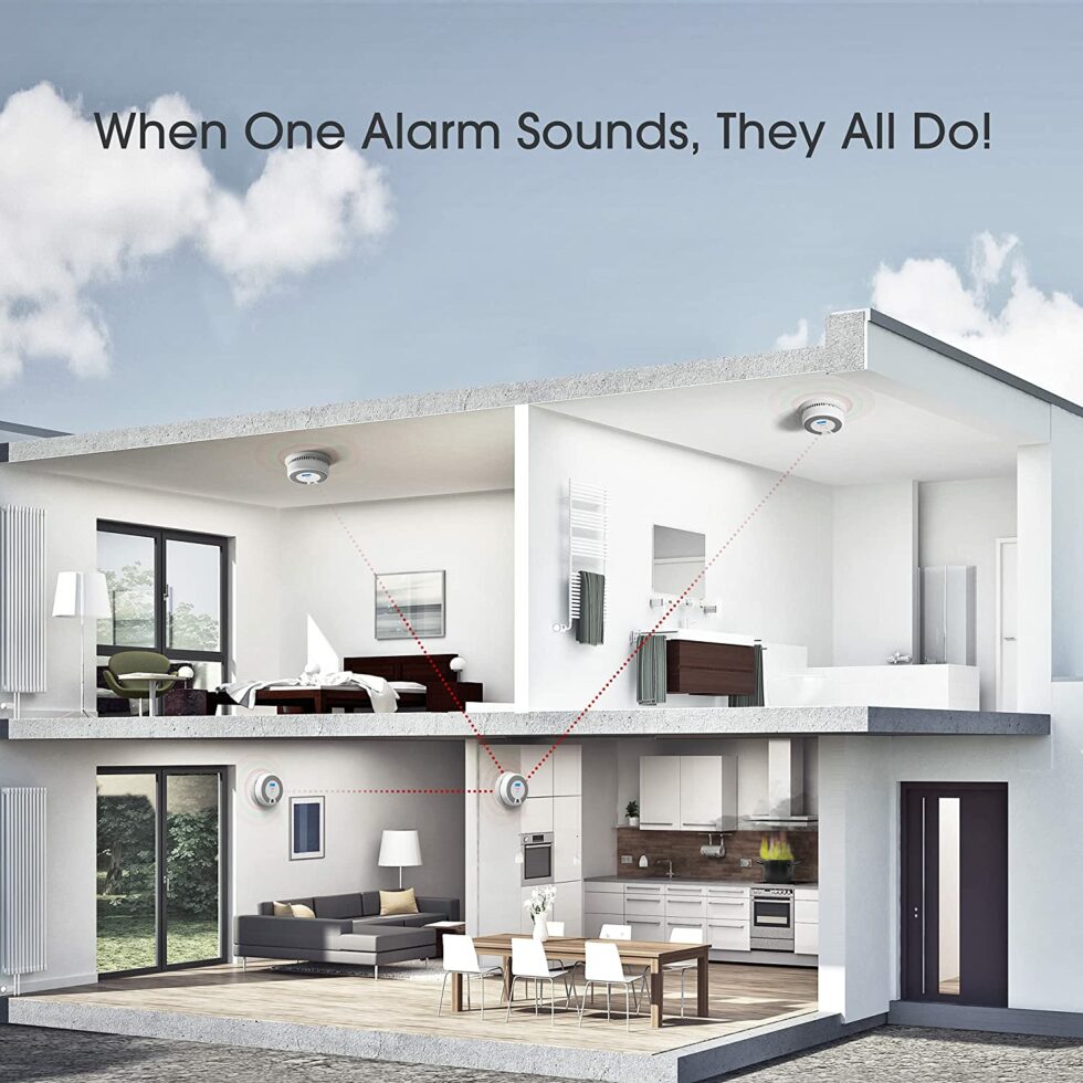 XSense Wireless Interconnected Smoke and Carbon Monoxide Detector