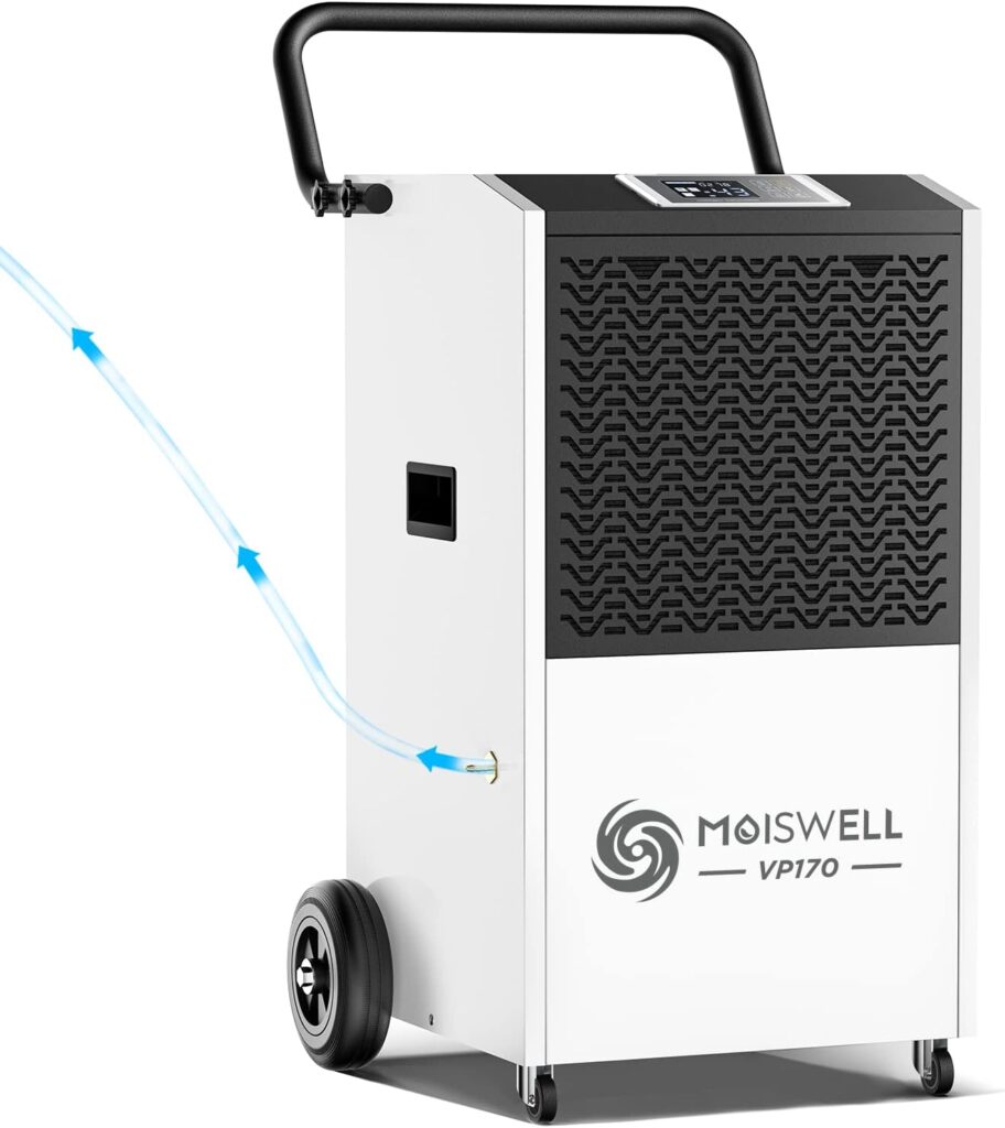 Moiswell-170-Pints-Commercial-Dehumidifier