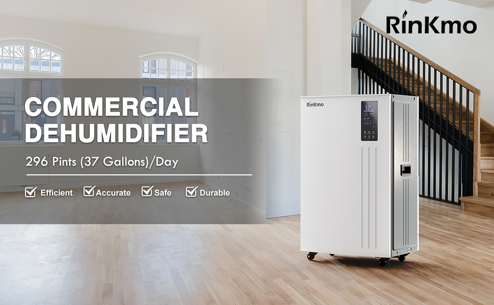 RINKMO-296-Pint-Commercial-Dehumidifier