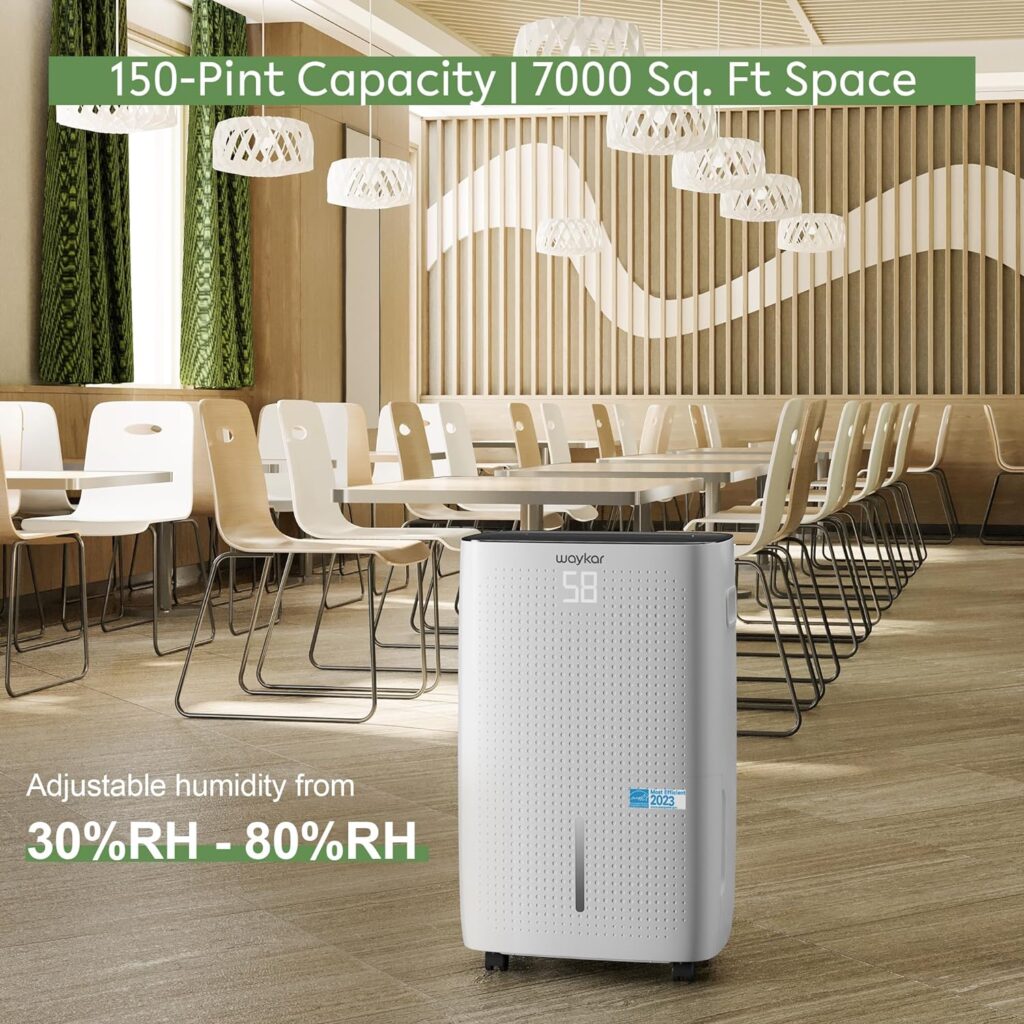 Waykar-150-Pints-7000-Sq-Ft-Climate-Pledge-Friendly-Dehumidifier