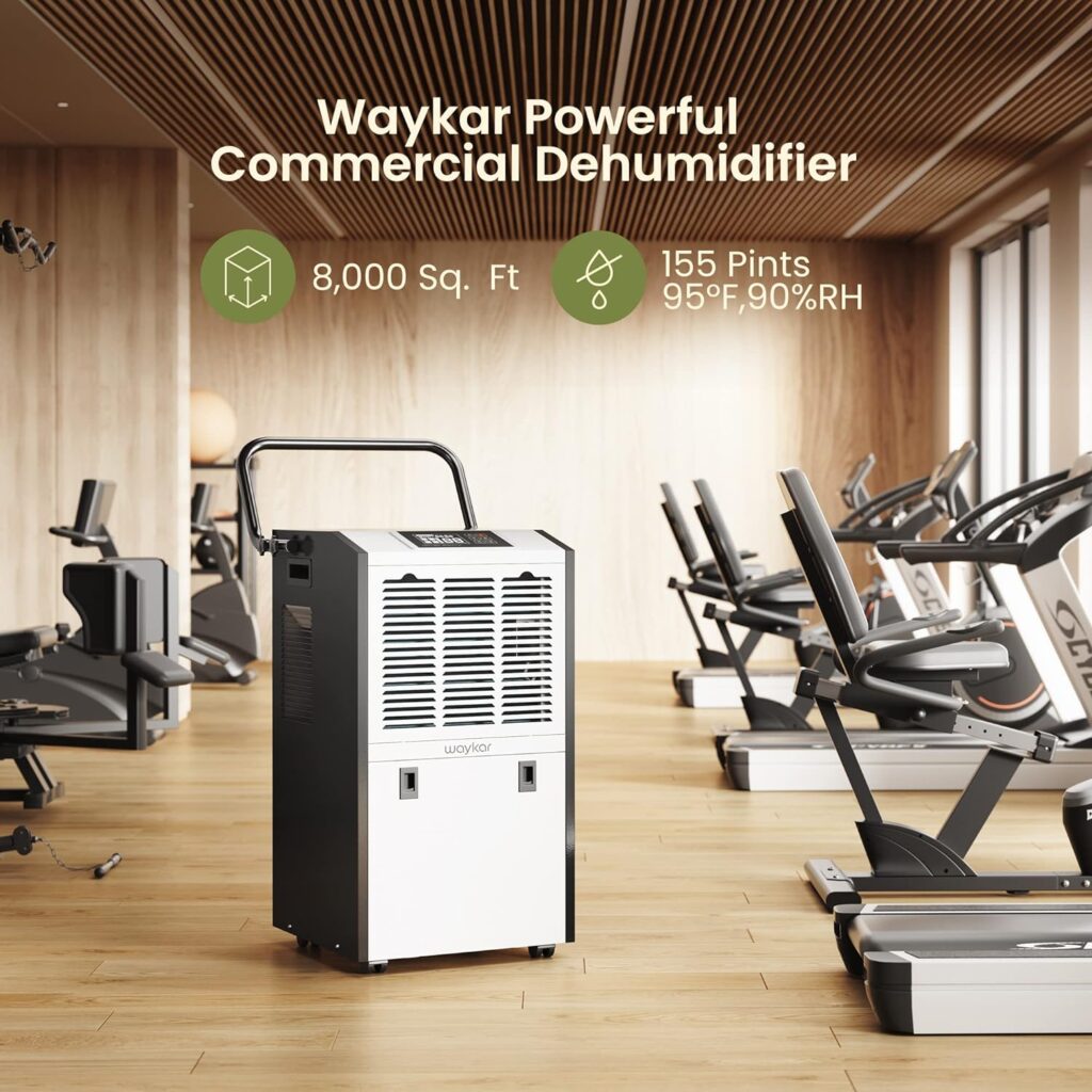 Waykar-155-Pints-Large-Commercial-Dehumidifier