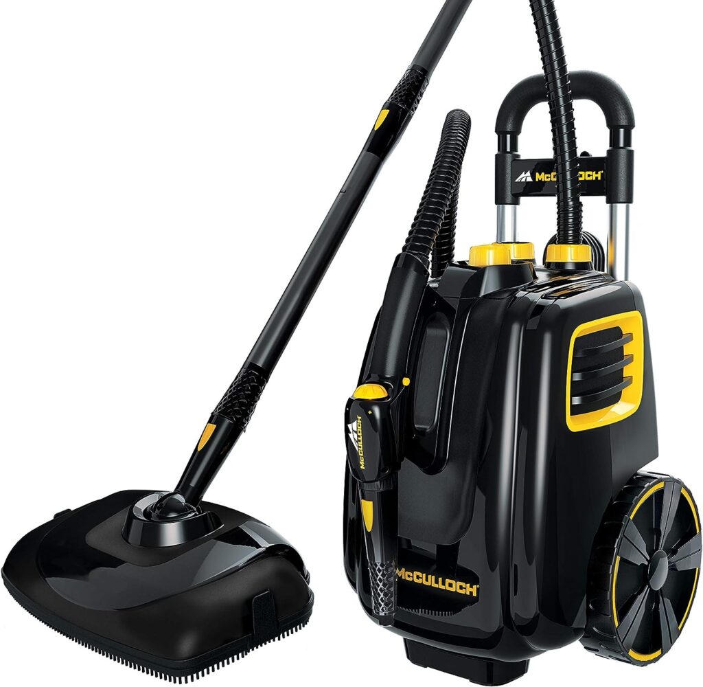 McCulloch-MC1385-Deluxe-Canister-Steam-Cleaner