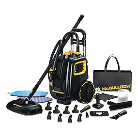 McCulloch-MC1385-Deluxe-Canister-Steam-Cleaner-review