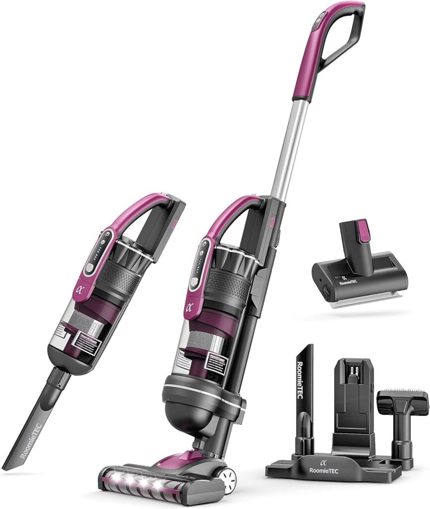 Roomie-Tec-Alpha-Upright-Cordless-Vacuum-Cleaner