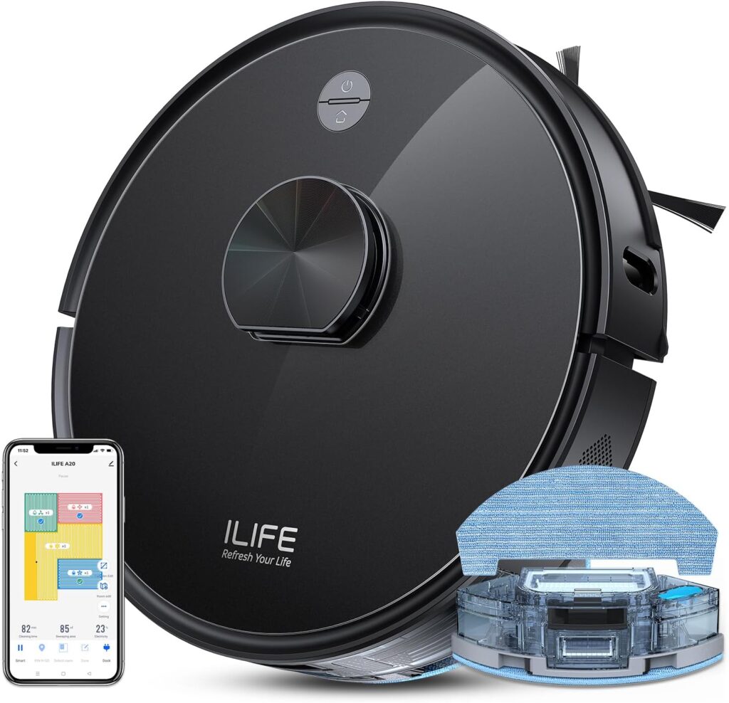 ILIFE-A20-Robot-Vacuum-and-Mop-Combo