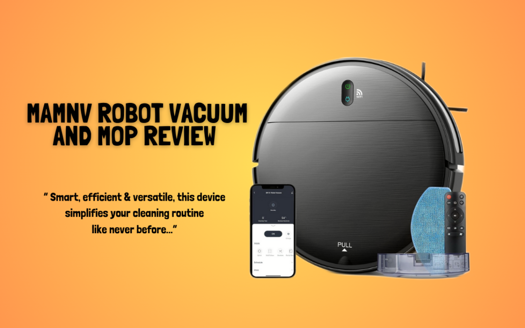 Quick Review Of The MAMNV Robot Vacuum and Mop Combo