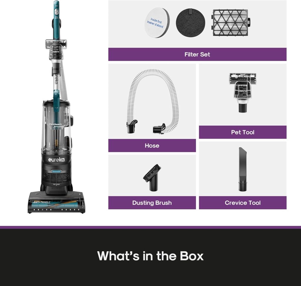 Eureka-FlexReach-Plus-Bagless-Upright-Vacuum-Cleaner-NEU652