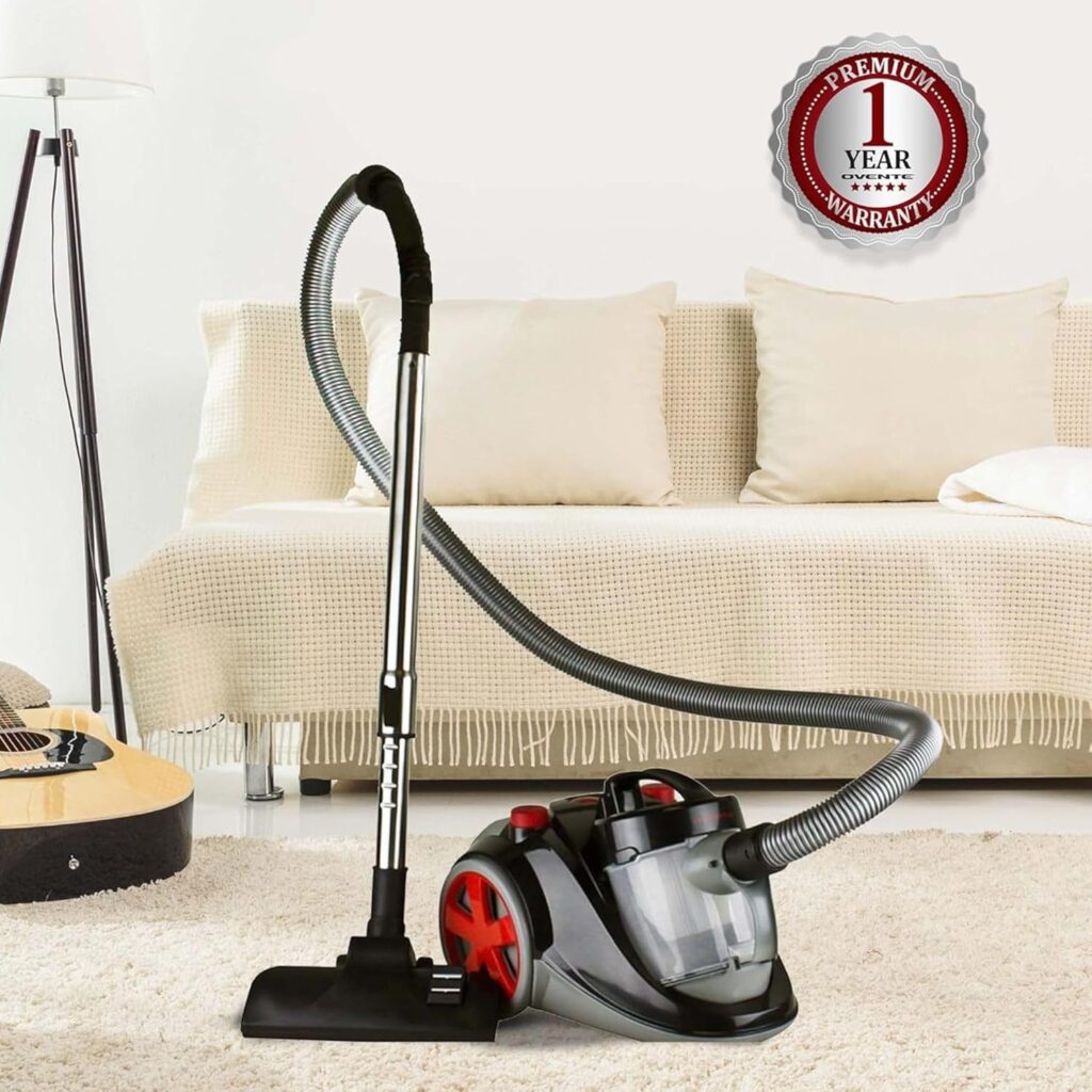 OVENTE-Canister-Vacuum-Cleaner