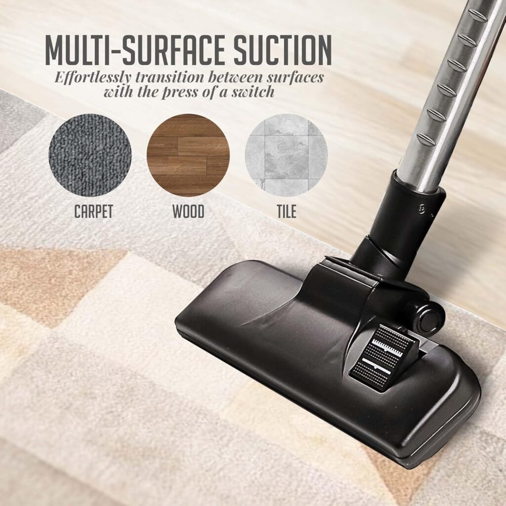 OVENTE-Canister-Vacuum-Cleaner