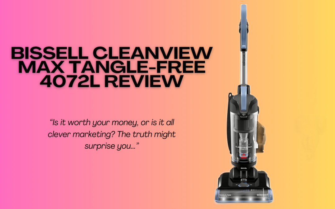 Quick Review Of The Bissell Cleanview Bagless Vacuum