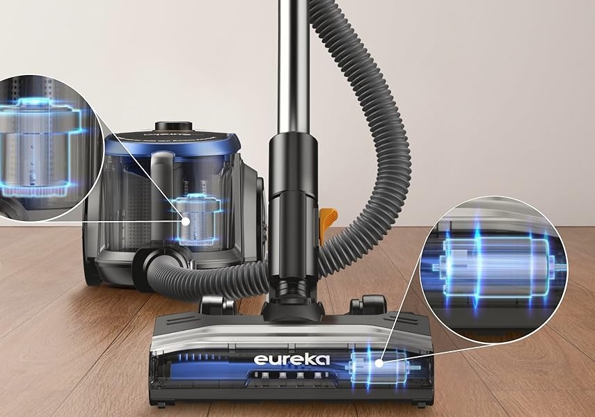 Eureka-Bagless-Canister-Vacuum-NEN186BL-Review