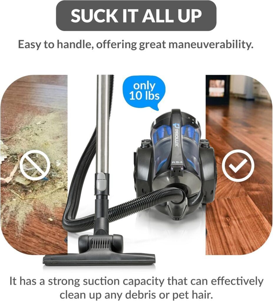 Prolux-RS4-Bagless-Canister-Vacuum-cleaner
