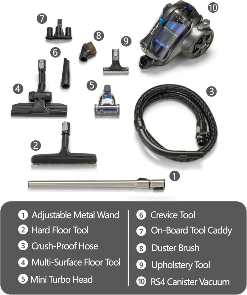 Prolux-RS4-Bagless-Canister-Vacuum-cleaner