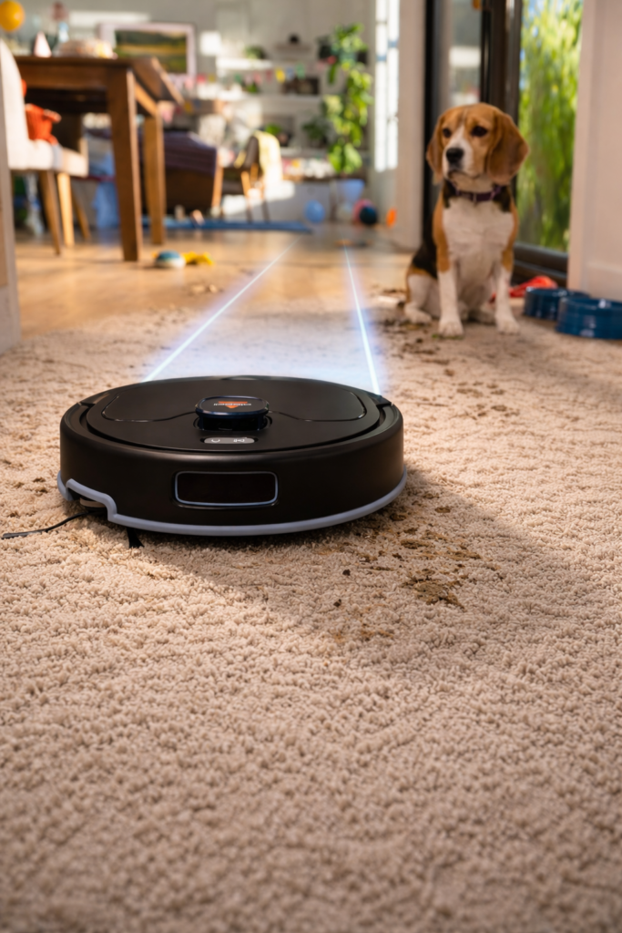 Bissell-FlexClean-FurForce-Robot-Vacuum-&-Mop