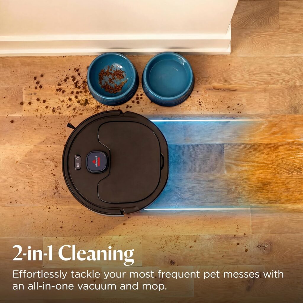 Bissell-FlexClean-FurForce-Robot-Vacuum-&-Mop