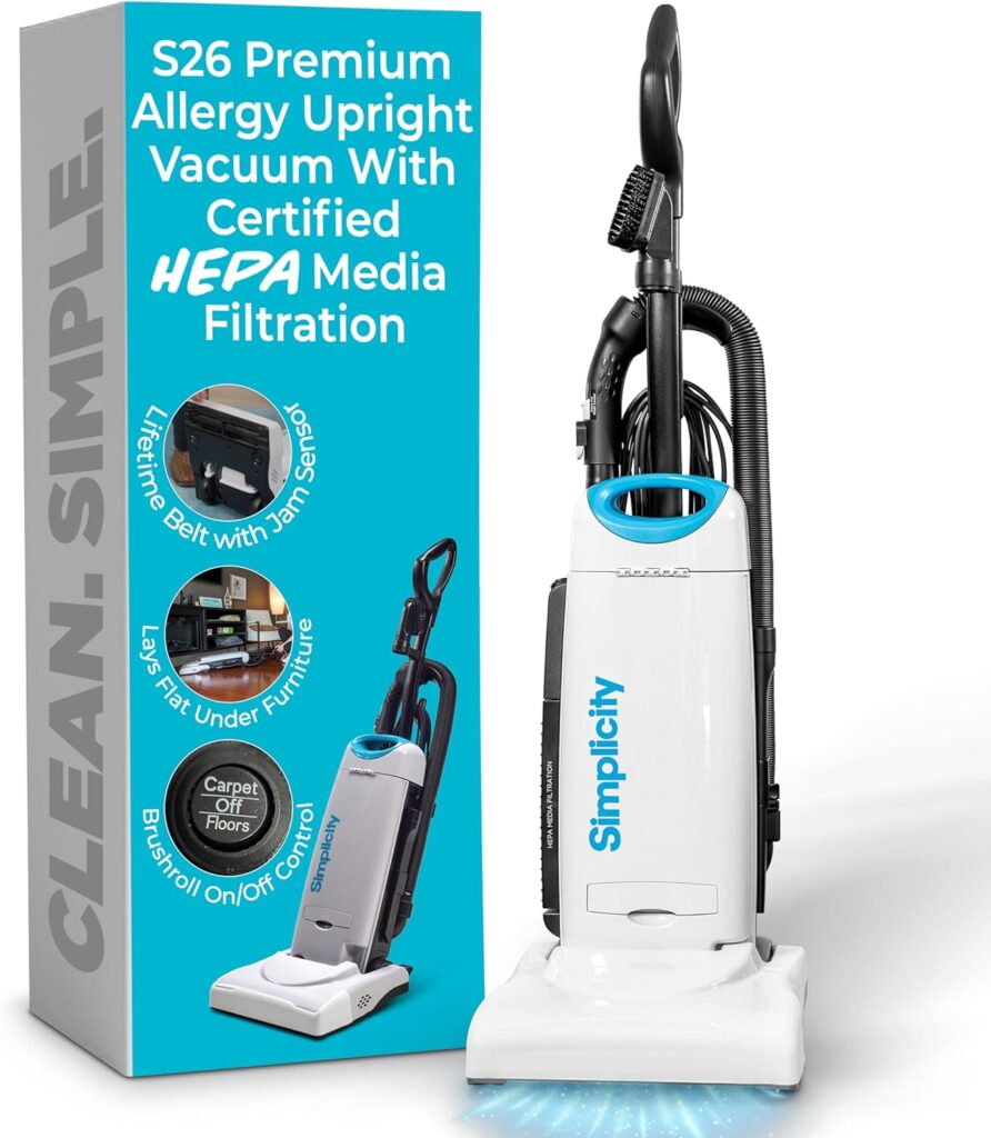 Simplicity-S26-Premium-Allergy-Upright-Vacuum-Cleaner