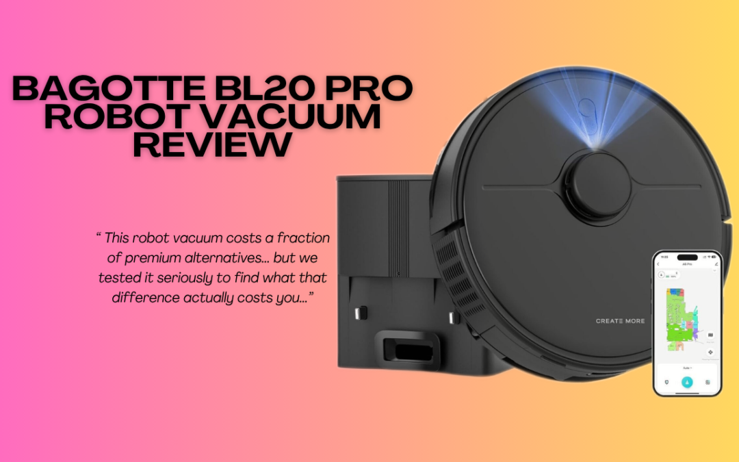 Quick Review Of The Bagotte BL20 Pro Robot Vacuum