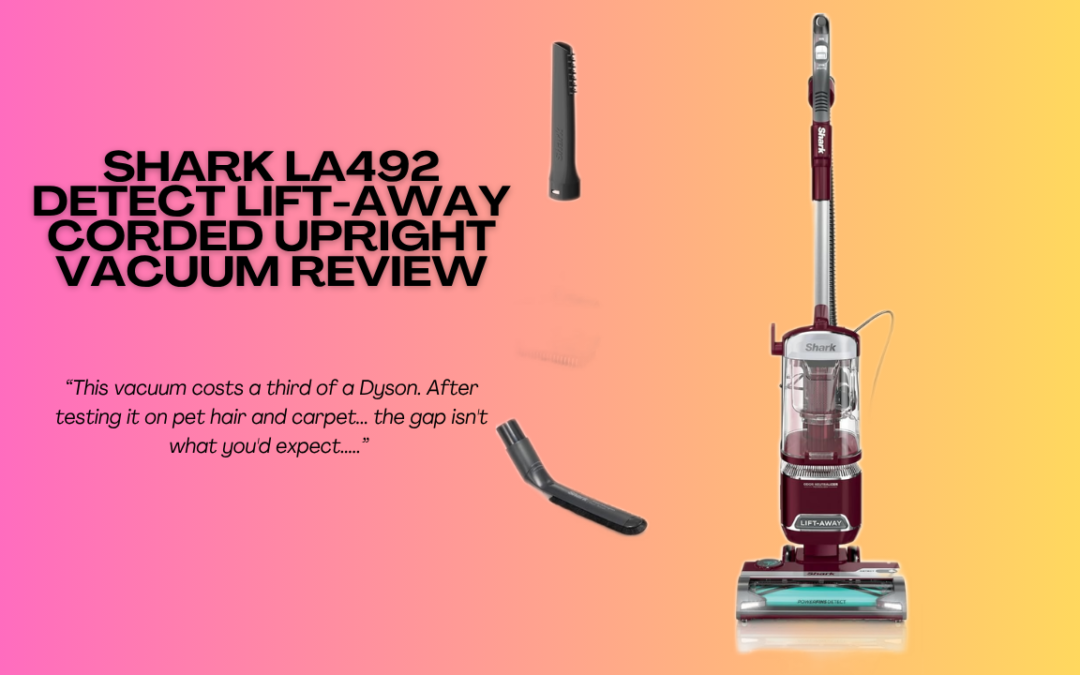 Quick Review Of The Shark LA492 DETECT Lift-Away Upright Vacuum